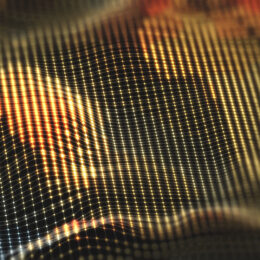 A close-up map of temperature anomalies.