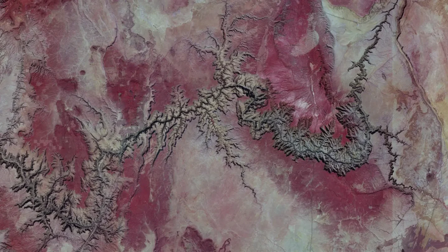 Grand canyon gallery  false color