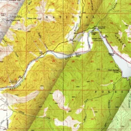 The cartography and design of USGS topographic maps has changed over time.